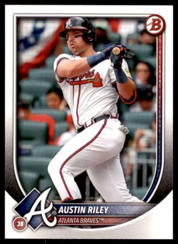 2025 Bowman #32 Austin Riley Atlanta Braves MLB Baseball Base Trading Card