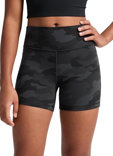 Image of CRZ YOGA Girls Butterluxe Biker Shorts | Extremely Soft, Gentle Compression, Dance, Athletic, High Waisted, for Teen