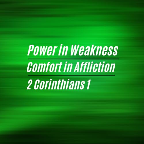 Comfort in Affliction