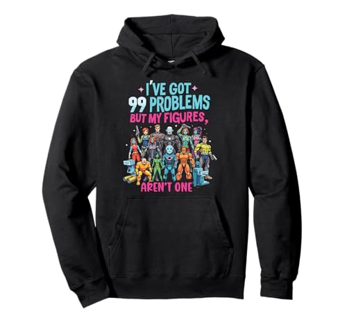 Actionfigur Sammler Spielzeugbegeisterter Spielzeugsammlung Pullover Hoodie