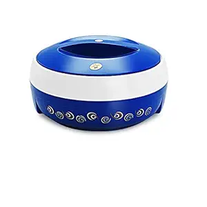 Cello Ultra Insulated Round Hot Pot (Blue, 3500 ml), stainless_steel