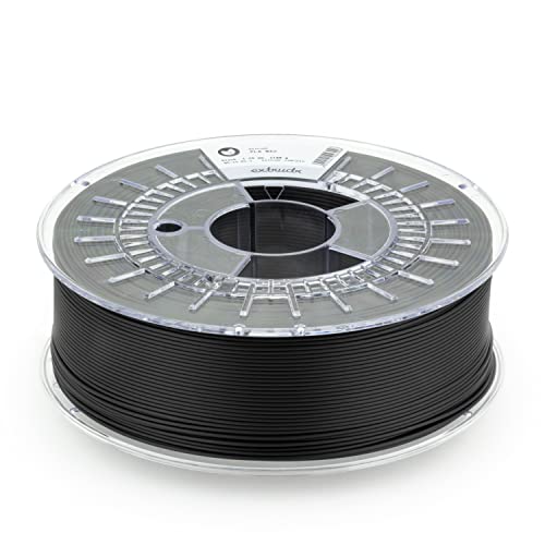 extrudr® PLA NX2 Matte Diameter 1.75 mm (1 kg) 'Matte Black' - 3D Printer Filament - Made in Austria