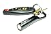 Screwpop Telescoping Cigar Punch 4.0 Ultra-Sharp with Twin Prong Nubber Carabiner Clip Bottle Opener Anodized Black