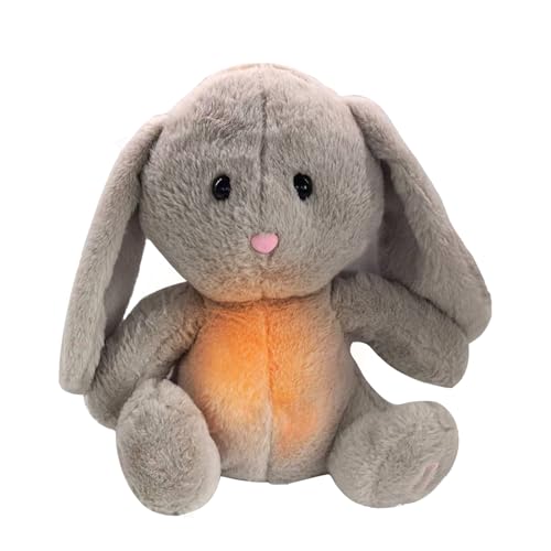 Peluche Que Respira,Conejo Ayuda a Dormir,Peluche Aliviar La Ansiedad,Ayuda para Dormir Peluche,Bear Sueños de Peluche,Peluche Musical,Peluche Que Respira,Melodías Relajantes y Luz
