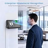 Time Recording Machine for Small Businesses, Biometric Time Clock with Face/Fingerprint/Palm/ID Card PIN, 2.8" LCD, 0.2s Fast Recognition, USB/TCP/IP, 100000 Records for Office Attendance Tracking - Image 3