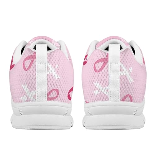 POLERO Lightweight Sneakers Shoes for Women Casual Breathable Mesh Running Training Shoes Ladies Simple Colorful Pandas3