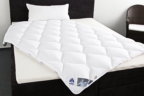 Badenia Bettcomfort Irisette Edition, Duvet, pour l'hiver, Blanc, 155 x 220 cm Cover