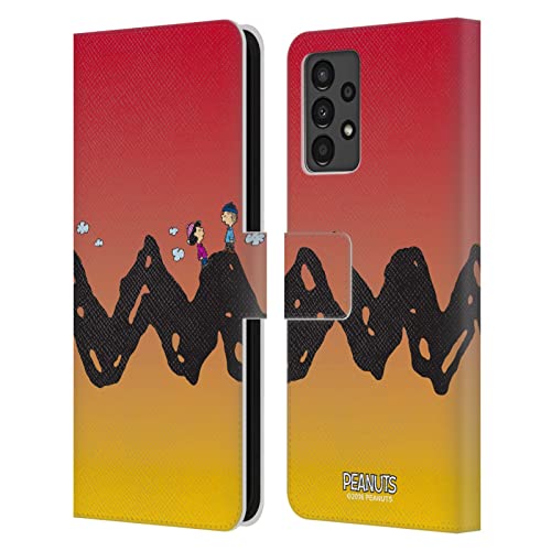 Étui portefeuille Peanuts Charlie Samsung Galaxy A13 clapet aimant