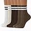 6pairs-1white+1beige+2coffee+2brown