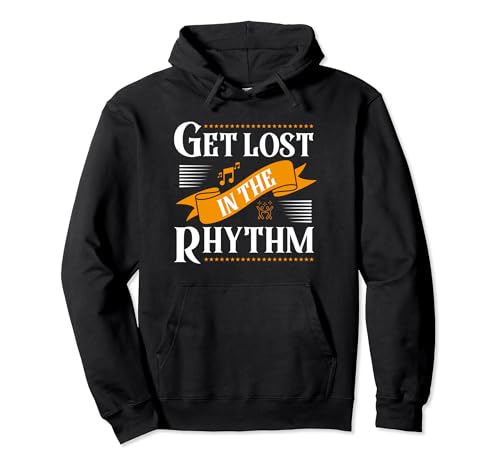 Get Lost In The Rhythm Sudadera con Capucha