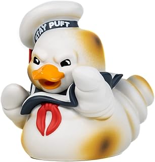 TUBBZ Ghostbusters Stay Puft Burnt Edition Marshmallow Scented Collectible Duck Vinyl Figure â€“ Official Ghostbusters Merchandise â€“ TV & Movies