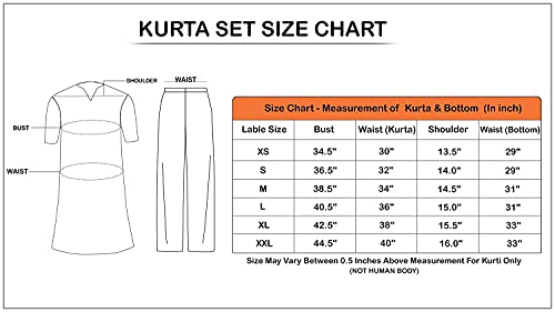 Image of Royal Export Women's Viscose Yoke Mirror Work Solid Flared Kurta Pant with Dupatta Set, Anarkali Kurta Sets for Women