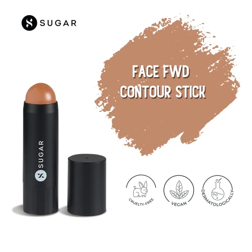 SUGAR Cosmetics - Face Fwd >> - Contour Stick - 01 Fawn First (Milk Chocolate Brown Contour) - Longlasting Formula, Lightweight, For Easy Contouring - Image 3
