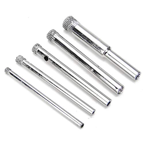 Juego de 10 brocas diamantadas 3-50 mm para cerámica miniatura 4