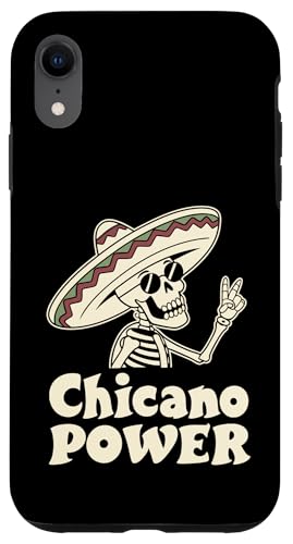 Cinco de Mayo Squelette – Fierté mexicaine et latino Coque pour iPhone XR