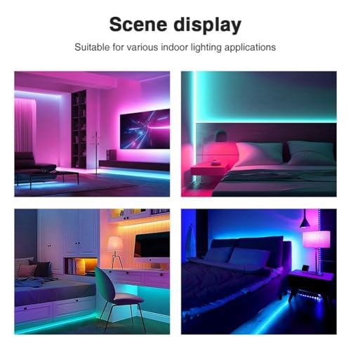 Contrôleur LED WiFi 5 en 1 Tuya avec commande vocale et télécommande 2.4G - 3