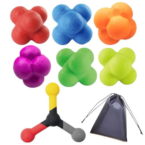 TJQ �o�E���h�{�[�� ���̎��� �g���[�j���O �X�e�B�b�N ���ː_�o ���O �X�|�[�c ���K��� �������x ���@�\ �i�J���[�{�[��6��+�����_���X�e�B�b�N+���[�ܕt���j (6�Z�b�g)