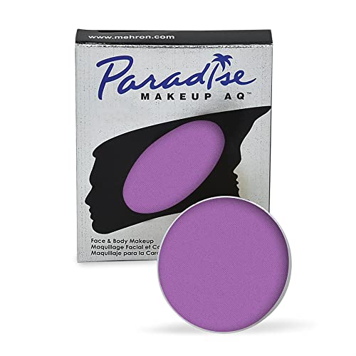 Image of Mehron Makeup Paradise Makeup AQ Refill Size | Stage & Screen Performance, Face & Body Painting, Beauty, Cosplay, and Halloween | Water Activated Face Paint, Body Paint .25 oz (7 ml) (MAUVE)