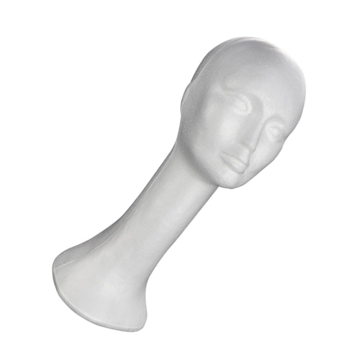 Cabeza de maniquí de espuma para secado rápido de pelucas y gorros