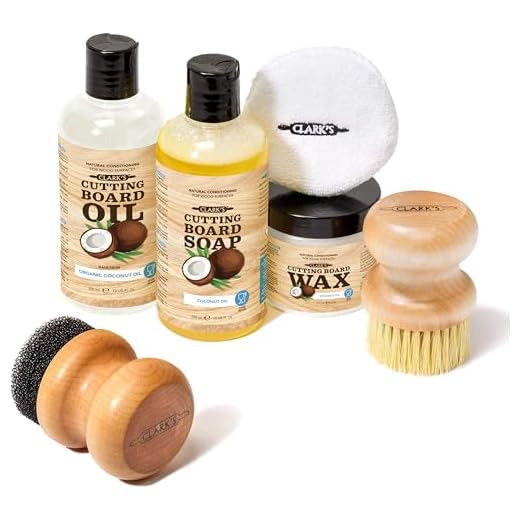 CLARK'S Cutting Board Care Kit