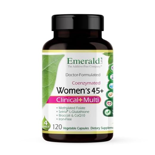 Women's 45+ Clinical Multi - 120 Vegetable Caps