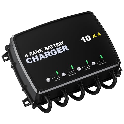 4-Bank Marine Battery Charger