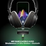 SteelSeries Arctis Nova 7X Wireless Gen 2 Gaming Headset - Real-Time App Control, 50+ HR Play, Neodymium Drivers, Mix 2.4GHz/Bluetooth, Xbox, PC, PS5/PS4, Switch 1/2, Mobile - Black - Image 4