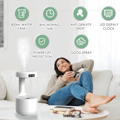 Image of Auslese USB Anti-Gravity Water Drop Humidifier (Medium)