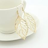 Women Silver Earrings, Earrings For Women Leaves Jewelry Brincos Earings Earring Orecchini Fashion...