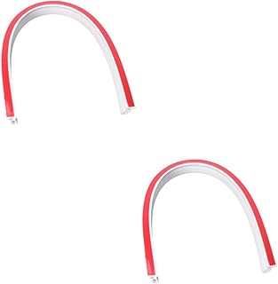 Mobestech 2 Peças Barra De Chuveiro De Silicone Para Banheiro Tira De Decapagem Para Banheira Tira De Calafetagem Fita De Vedação Autoadesiva Para Banheiro Tira De Calafetagem De Silicone