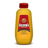 Gulden's Bold Yellow Mustard Squeeze Bottle, Keto Friendly, 12 oz, Package may vary