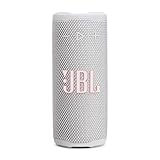 JBL Grip - Compact Bluetooth Speaker with Bold JBL Pro Sound and Ambient Light, up to 14 Hours of Playtime, Water, Dust and Drop-Proof (IP68), & Multi-Speaker Connection with Auracast™ (White)
