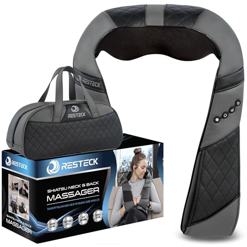 RESTECK Massagers for Neck and Back with Heat - Deep...
