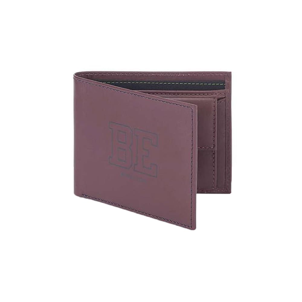Valen Leather Global Coin Wallet for Men - Wine, 4 Card Slots-image-43