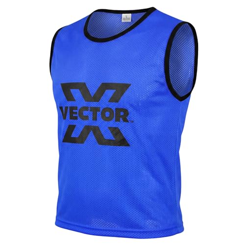 Image of Vector X 100% Polyester Mesh High sweat absorbent Training Bibs | Ideal for Foot ball Soccer Basketball Volleyball, Track and Field Play | Lightweight Scrimmage Vests Pennies