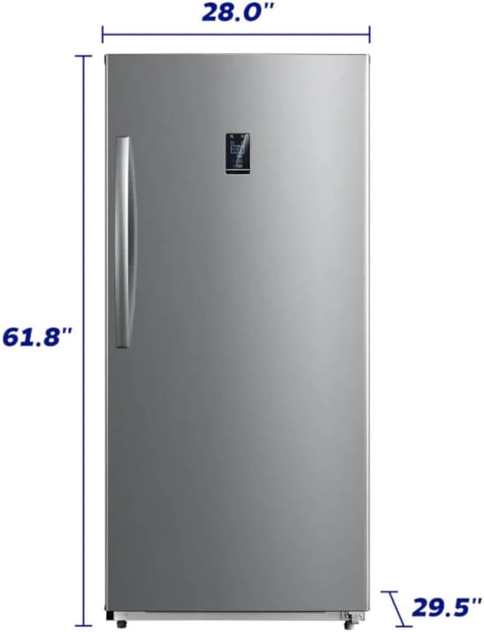 Element EUF14CECS 13.8 Cu. Ft. Stainless Steel Convertible Upright Freezer