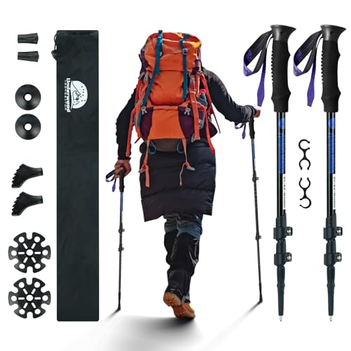 Underwood Collapsible Aluminum Trekking Poles 2-Pack
