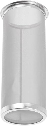 Infusor de filtro de café de acero inoxidable, filtro de malla fina para frasco, filtro de café reutilizable, colador de té, accesorios