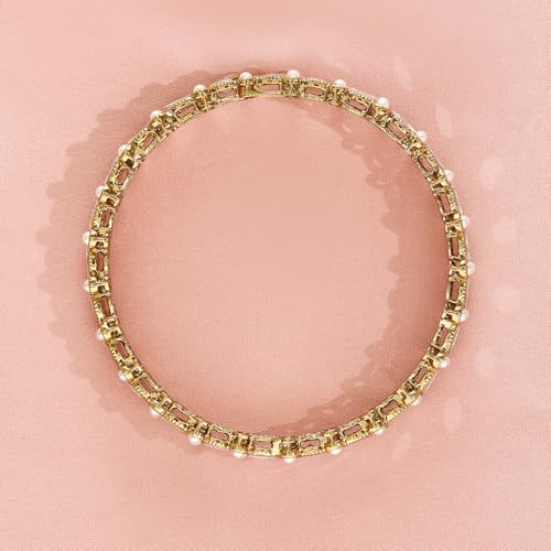 Image of Rubans Bangles Set of 4 American Diamond Zirconia Stylish Trendy Jewellery Gift for Women & Girls