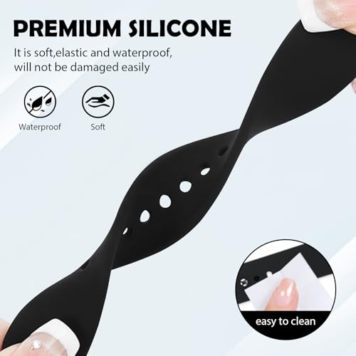 Correa de silicona 18mm/22mm para Garmin Venu 3S y más miniatura 3