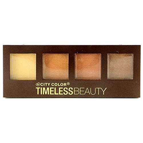 1pc City Color Timeless Beauty Highlight and Bronzer Quad