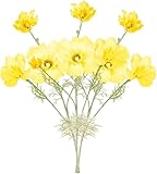 Variedad de estilos: nuestras flores artificiales vienen en una variedad de colores y estilos, lo que le permite elegir el arreglo que se adapte a su gusto y decoración individual.