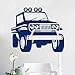 Olbrzymi wzór samochodu naklejka ścienna winylowa wodoodporna sztuka ścienna kalkomania dekoracja domu sztuka naklejka ścienna wodoodporna 54 x 63 cm