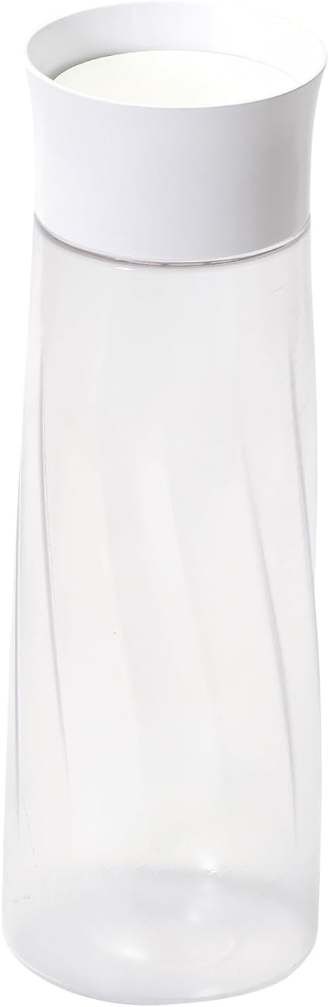 Pearl Metal AZ-7037 Cold Water Pot, 3.3 fl oz (1.1 L) Water Bottle, Pitcher, Tea, Barley Tea, Made in Japan, Clear, Pour Anywhere