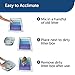 PetSafe ScoopFree Purple Front-Entry Uncovered Ultra Self Cleaning Cat Litter Box System - Hands Free Cleaning - Crystal Litter - Disposable Tray - Hooded Design