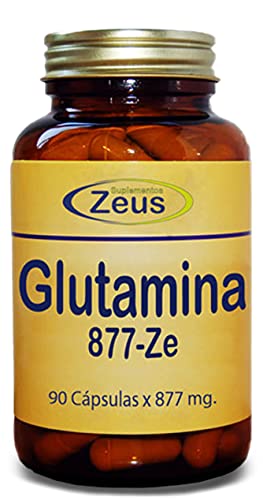 Glutamina 877-Ze Contribuye A La Recuperación Muscular Tras Sesiones De Entrenamiento Intenso Complemento Alimenticio A Base De L-Glutamina Y Vitamina B6 100 Vegano 90 Cápsulas Vegetales Glutamina 877-Ze Contribuye A La Recuperación Muscular Tras Sesiones De Entrenamiento Intenso Complemento Alimenticio A Base De L-Glutamina Y Vitamina B6 100 Vegano 90 Cápsulas Vegetales