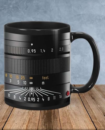 Nufar Photographer Gift, Photographer Coffee Mugs, Photographer Detail Camera Mug, Camera Gift, Photography Gift, Camera Lens Mug, Gifts For Dad｜11 Oz Ceramic Mug Tea Cup,de18mcC15