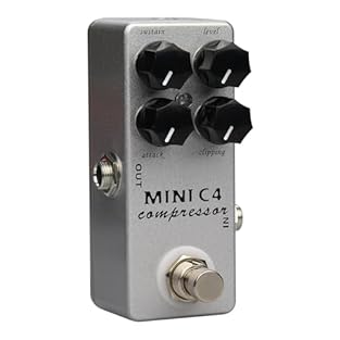 Compact & Portable Design: Small pedal size with light weight metal housing saves space on pedalboards, ideal for live gigs, rehearsals, and home practice without extra bulk User Friendly Operations: Standard 6.35mm input / output socket for plug and...