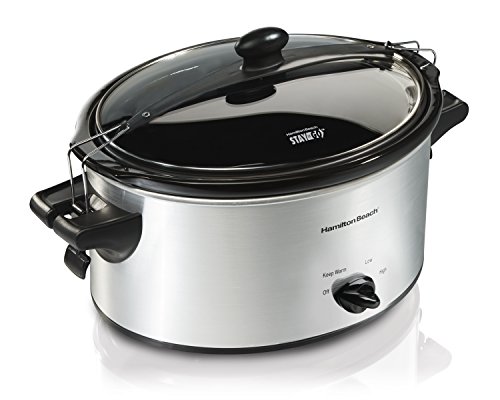 Image of Hamilton Beach 33249 Stay or Go Slow Cooker, 4-Quart