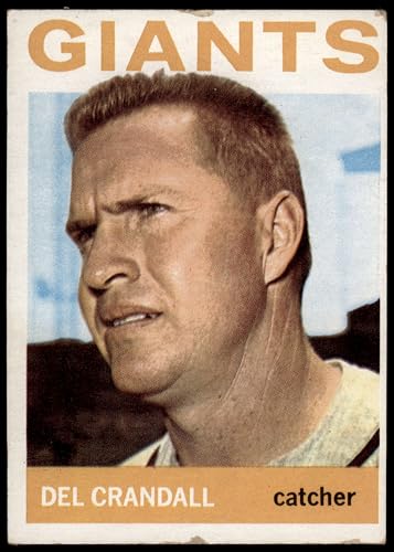 1964 Topps #169 Del Crandall Giants Baseball Card